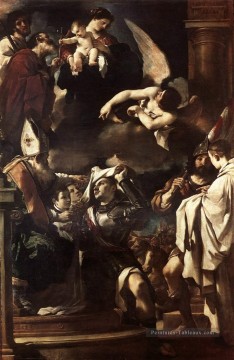  baroque - St Guillaume d’Aquitaine reçoit le Guercino Baroque Baroque